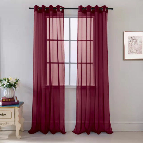 Adore the Decor™ Sheer Grommet Window Curtain Panel